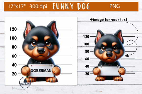 Download Doberman Clipart Dog | Funny Dog Designs - Premium Resources