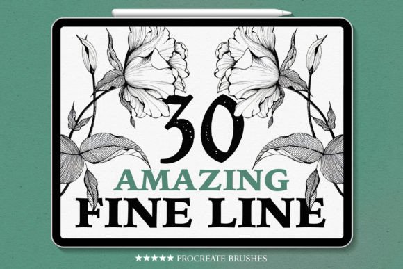 Download Amazing Fine Line Brushes Procreate - Brushes procreate Collection