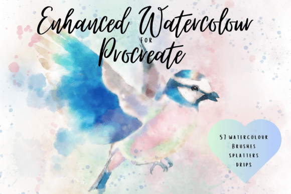 Download Enhanced Watercolour Brushes Procreate - Brushes procreate Collection