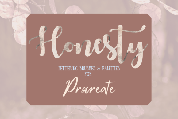 Download Honesty Lettering Brushes Procreate - Brushes procreate Collection