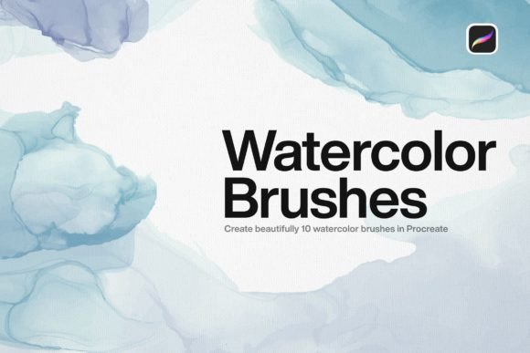 Download 10 Watercolor Brushes Procreate - Brushes procreate Collection