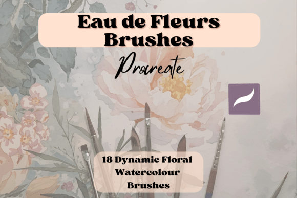 Download Floral Watercolour Brushes Procreate 18 - Brushes procreate Collection